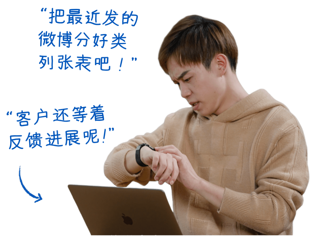 微博协作流程混乱导致员工十分苦恼